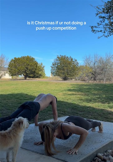 Push-Up Competition Highlights with Family Fun