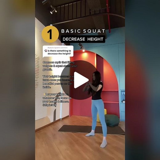 DECREASE HEIGHT: B A S I C S Q U A T