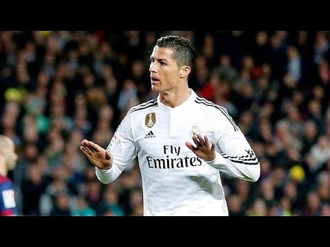 Cristiano Ronaldo Calma el Camp Nou 5 times (calma celebration)