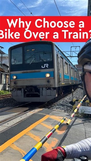 INSTEAD OF THE TRAIN... ⬇ Try cycling instead! Japan is more than bustling cities and tourist attractions; it’s beautiful scenery, historic temples and often, hidden locations accessible only by bike or foot. Next time you’re in Japan, give cycling a shot! #cyclejapan #visitjapan #japan2026 #japantravel #adventuretravel | O Cycle Japan