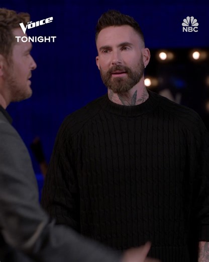 Game changer! Don't miss Michael Bublé and Adam Levine on The Voice TONIGHT at 8/7c on NBC and streaming on Peacock. | The Voice
