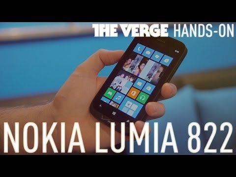 Nokia Lumia 822 hands-on