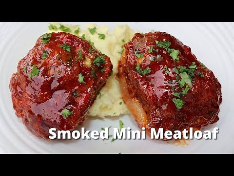 Smoked Mini Meatloaf | BBQ Meatloaf Recipe on Yoder Pellet Smoker