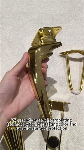 OKEY Hardware Gold sofa legs