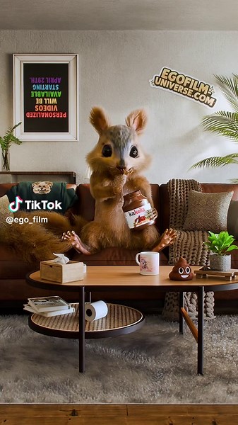 I knew the taste was slightly different. 🍫 - And you, has this ever happened to you??? 🐿 - Discover our new Kakella jars, available on our website egofilm-universe.com. This is totally false. However, join our giveaway on April 30th by subscribing to our newsletter to win a free personalized video of your choice! 🚽 We are egofilm-universe.com Fowewew 🫶 #petz
