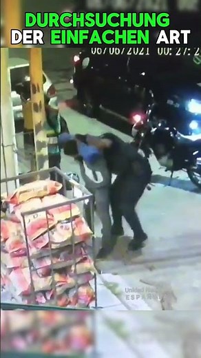 Von der Polizei wortwörtlich auf den Kopf gestellt! Lustig oder zu viel?