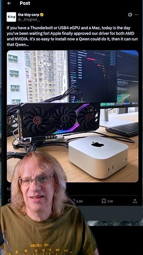 eGPU with Apple Silicon Nvdia AMD?!