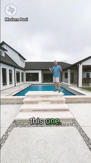 Modern Pool Design 💦 Jump Platform, Sheer Descents & Laminars 🌊 #Pool #BackyardOasis