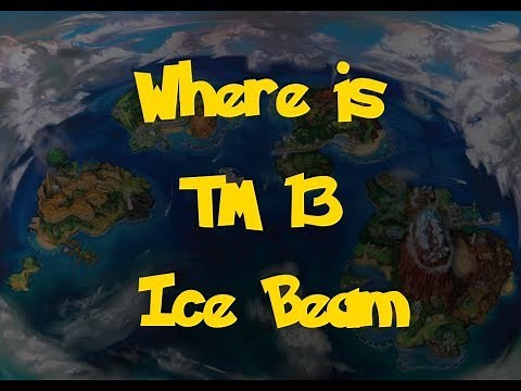 Where Is: TM 13 - Ice Beam (Pokemon Ultra Sun/Moon)