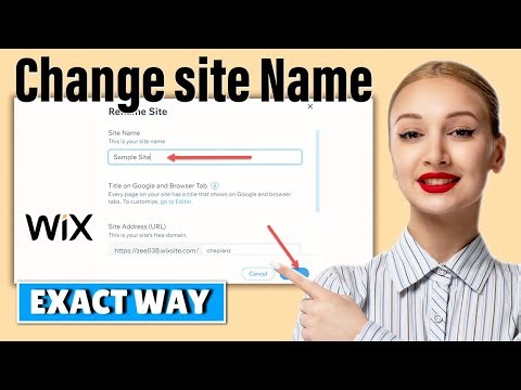 How to Change Site Name on Wix | Rename wix website