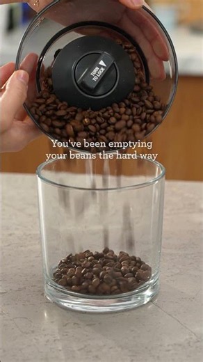 How to remove your beans using the hopper 🤫🫘 #Breville