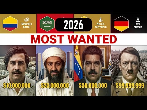🔴 Most Wanted People in History – 2026