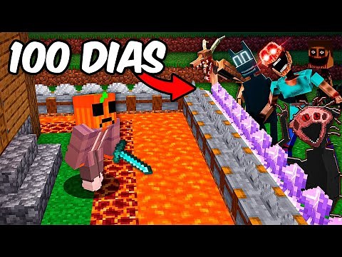 100 DIAS Sobreviviendo a Mods de Terror!