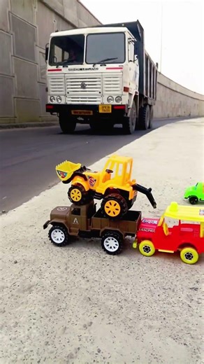 Remote Control Jcb And Dumper Truck Unboxing And Testing Short Video ||