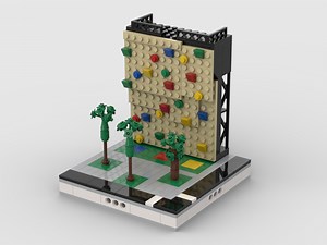 Climbing Wall for a Mini Modular City