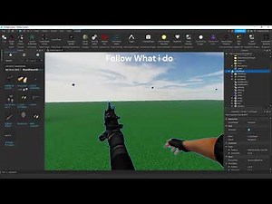 How To Import Guns in Roblox Studio -part 2- Textures and animations