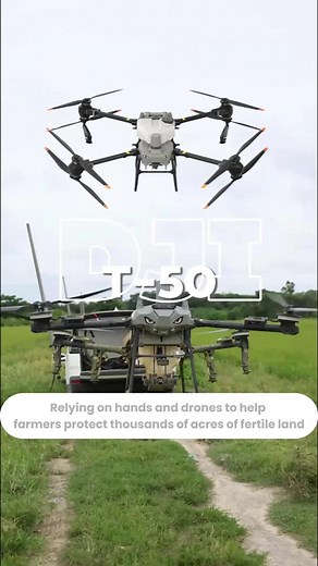 Let's take a look at the daily use of DJI agricultural drones by Chinese people#DJI #DroneAccessories
