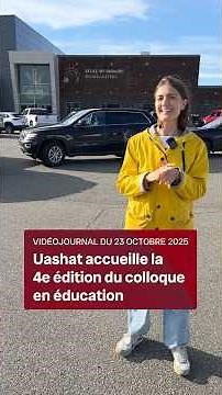 How to integrate Innu culture into schools? | Videojournal