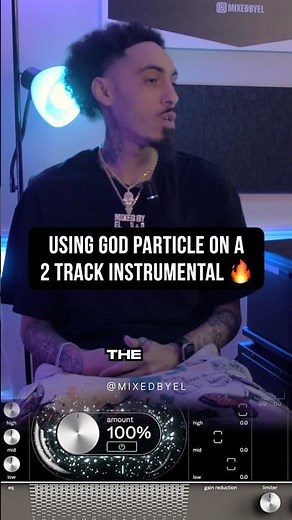 God Particle Plugin On A 2 Track Instrumental