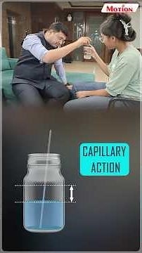 NV sir explain Capillary Action in a unique way!!😲 || NV Sir #shorts #ytshorts #nvsir #science