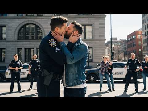 Cop Kisses Boyfriend at Precinct — Squad's Reaction Ignites Viral Storm