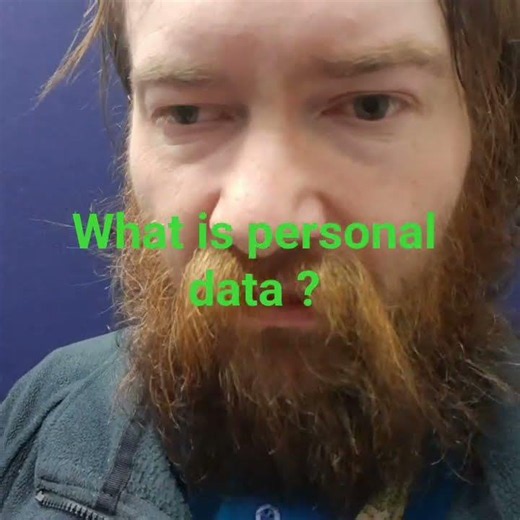 what is personal data ? simple explaination