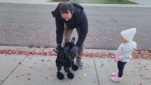 Collapsible Wagon Cart Foldable - Lightweight Portable Heavy Duty Folding Beach Wagons with Wheels - Outdoor Utility Carts for Grocery, Camping, Shopping with Large Capacity - Grey&Purple