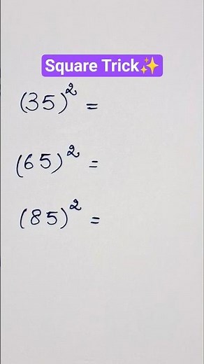 Square Any Number Ending with 5 Instantly🔥| Fast Square Trick | Infinity by Vishali #squaretrick