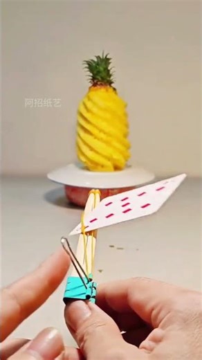 DIY Card Launcher: Fun & Creative with Rubber Bands & Chopsticks