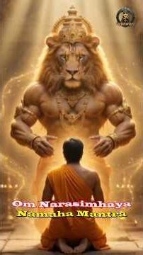 Om Narasimhaya Namaha Mantra ✨ Remove Fear & Anxiety Fast | Divine Chant #Shorts Sanatanans