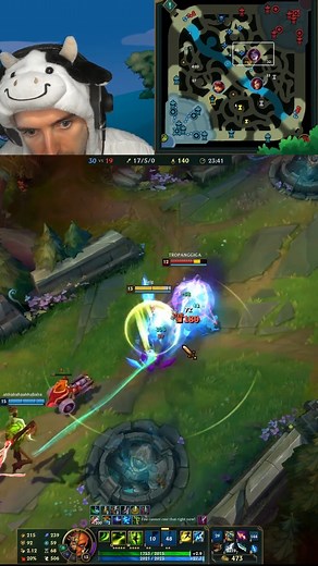 AP MASTER YI IS BACK! Everfrost, Nashors Tooth, Kraken #leagueoflegends #cowsep You're welcome! lol | Cowsep