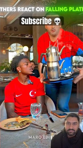 The plate fell… and so did their heartbeat 😂🍽️ Watch Till End… #prank #FunnyShorts #EpicPrank #yt