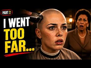 My Strict Aunt Tried to Control Me… So I Shaved My Head Bald (Part 2) | haircut stories