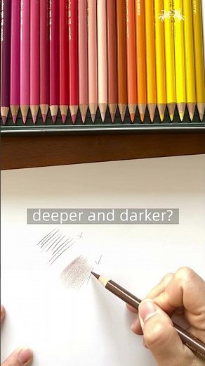 Learn colour pencil techniques with Polychromos Artists' Color Pencils from Jing Shi #FaberCastell