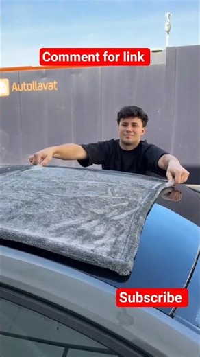 Best Microfiber Cloth for Car Detailing | Cleaning, Drying & Polishing #ytshorts #sweatsquad