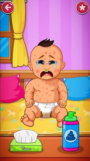 Baby Care Dress Up Game 👶💖 | Cute Baby Caring & Dress Up Gameplay for Kids #shorts #baby