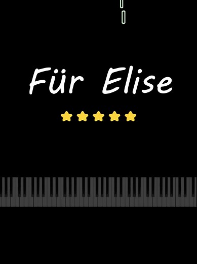 Für Elise Klavier Tutorial für Anfänger