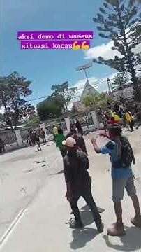 Military emergency action in Wamena causes chaos #PapuaLand #MilitaryEmergency