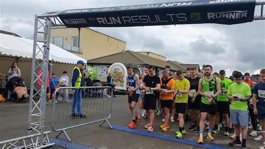 Erin's Isle CLG 5k is off..... Live results at https://myrunresults.com/events/erins_isle_5km_run__walk/5627/results | Myrunresults.com