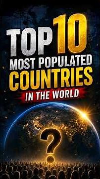 Top 10 Most Populated Countries in the World (2026) 🌍 Population Ranking