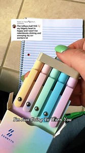 Mint for ideas, Sky for tasks? Gradient barrels help you visually sort. All write in classic black. | Joyeloo