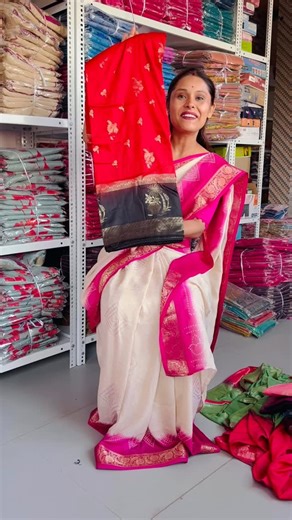 S.T Waykar fancy sarees on Instagram: "✨Saree code-DB950 ✨Website Booking-stwaykar.in ✨Price-1735 ✨South silk saree"