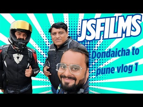 The Most Unexpected Meetup! Riding to Pune with @JSFilms | vlog 1