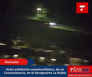 Un habitante de Manizales, que desde su apartamento tiene vista hacia la pista del Aeropuerto La Nubia de Manizales, envió el pasado 27 de mayo, a las 7:38 pm, un video en el que se veía una actividad inusual en esa terminal aérea. El ciudadano preguntó si ese tipo de eventos se podían hacer en la terminal aérea y añadió que se parecía a una actividad de test drive, es decir una prueba de manejo. En el video se alcanzan a ver varios vehículos recorriendo, a esa hora de la noche, la pista y la pl