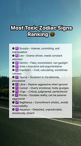 Most Toxic Zodiac Signs Ranking 😅 #lol #goodvibes #ZodiacRanking #astrology #fypシ゚viralシfypシ゚viralシalシ #viralreelsfacebook | Balbino Jr Lubid