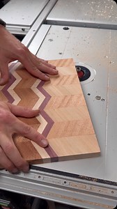 Chevron Cutting Board Routing! 😍 #woodworking #woodwork #woodcraft #artlove #woodart #woodenart #cuttingboards #pattern #artlovers #patterndesign #creativeprocess #patternmaking #artofinstagram #cuttingboardart #artisticmind #artisticjourney #woodworker #artmakesmehappy #cuttingboard #exoticwood #artisticlife #artisticvision #creativeenergy #woodwork #loveofart #woodworking #creativereels #artisticreels #artoftheday #reeloftheday | Colors Of The Wood