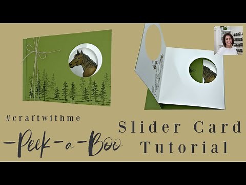 🔴#craftwithme | An Amazing Slider Card Tutorial You'll Flip Out Over