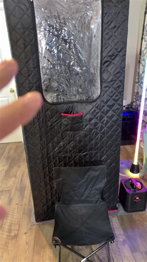 Sauna at home!! No expensive installation. Just plug it in and add water. Easy setup easy maintenance and a great price. Grab you one before they sell out!! #saunabenefits #portablesauna #newyearnewme2026 #joinmylive