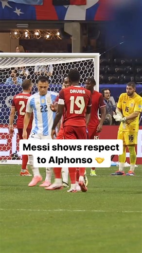28K views · 151 reactions | Alphonso Davies exchanged jerseys with Lionel Messi after their #CopaAmérica matchup. 欄 #CA2024 | Jay On SC | Facebook
