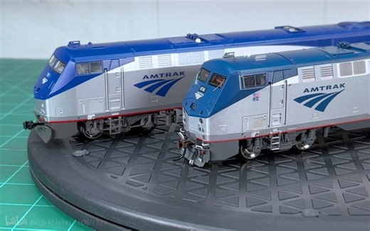 ath Genesis系列的P42dc数码音效机车模型开箱测评、与kato同车型比较及上轨测试音效的视频搬运～铁道鐵道鉄道轨道交通火车迷dccsound柴电机车